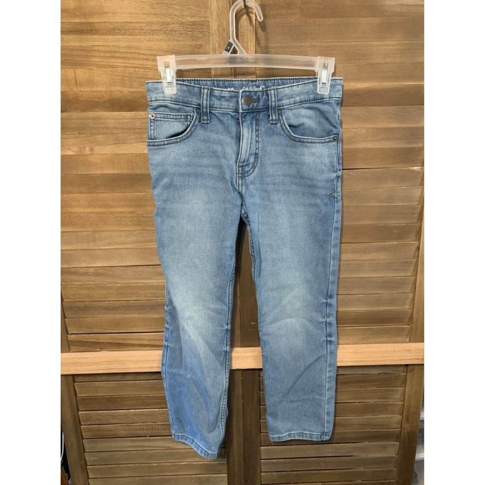 Cat & Jack Super Slim Stretch Denim Blue Jeans Size 8